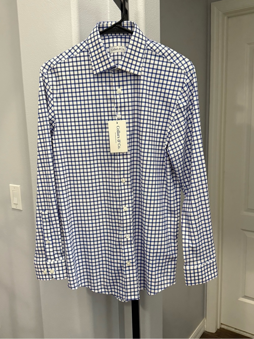 Collars & Co Mens Size Small Apex Dress Shirt Button Down Performance NEW NWT